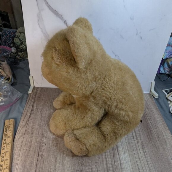 vtg 1979 Gund teddy Bear Plush Toy 16" Tan Stuffed Animal floppy cuddly - Picture 5 of 8